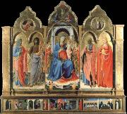 Fra Angelico Virgin and child Enthroned with Four Saints china oil painting reproduction